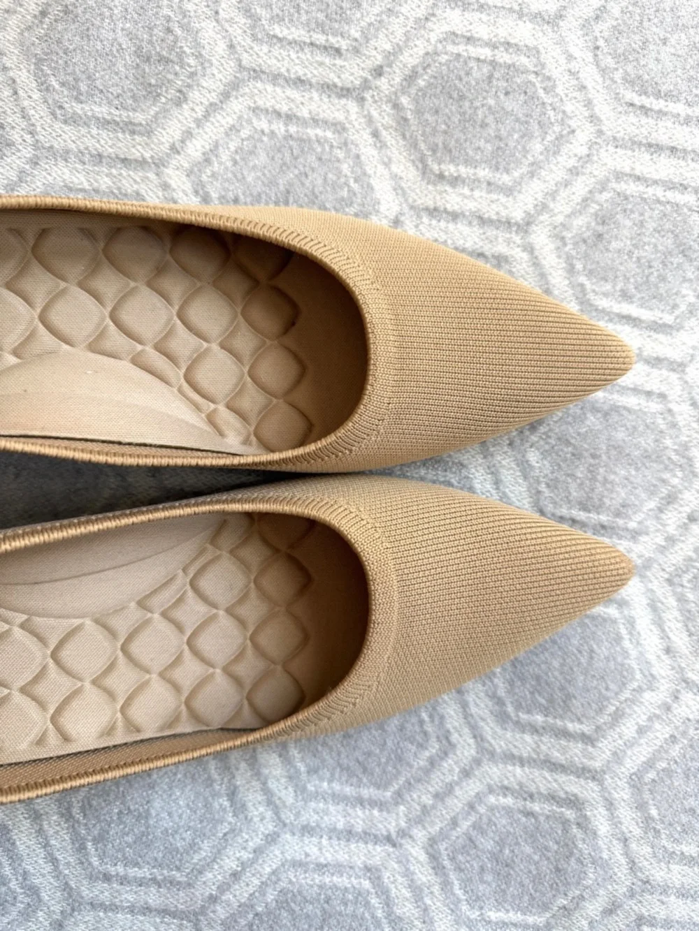 VIVAIA Heels Tracy Pro Nude Peach Pointed Toe Pumps Women’s 8.5